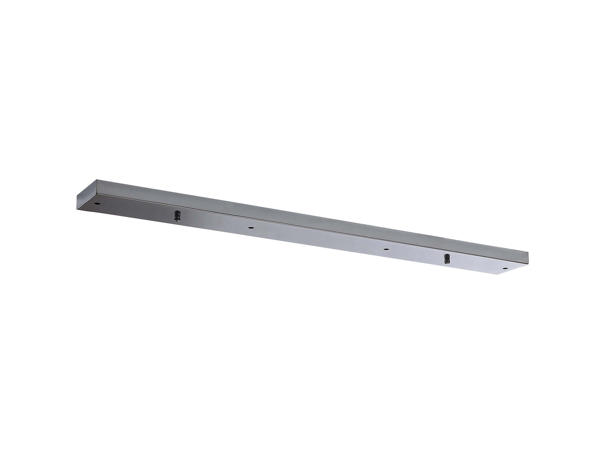 D0833CH  Hayes 4 Hole 900 x 100mm Linear Ceiling Plate Polished Chrome